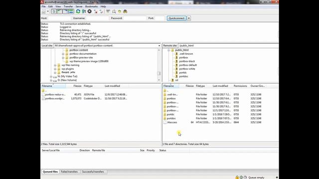 WP Installation - FileZilla смотреть онлайн