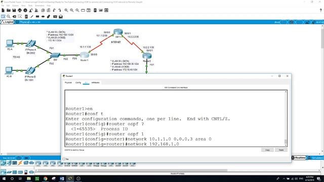 Connecting VOIP Network to remote site, Packet Tracer смотреть онлайн