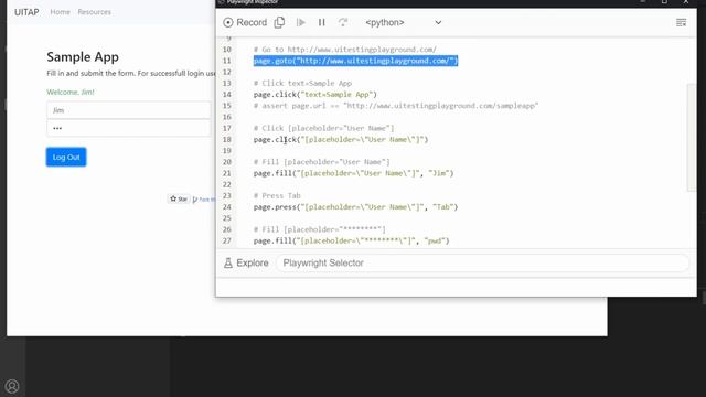 Playwright Code Generator - Click and Record Tests смотреть онлайн