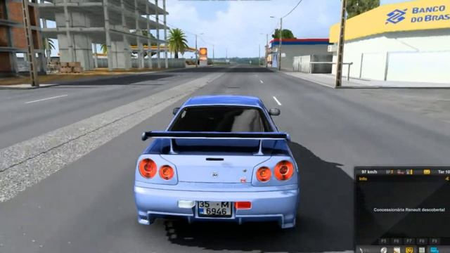 ?|Euro Truck Simulador 2 NISSAN SKYLINE GT-R R34 #eurotrucksimulator2 #setupbaixo #etsmods смотреть онлайн