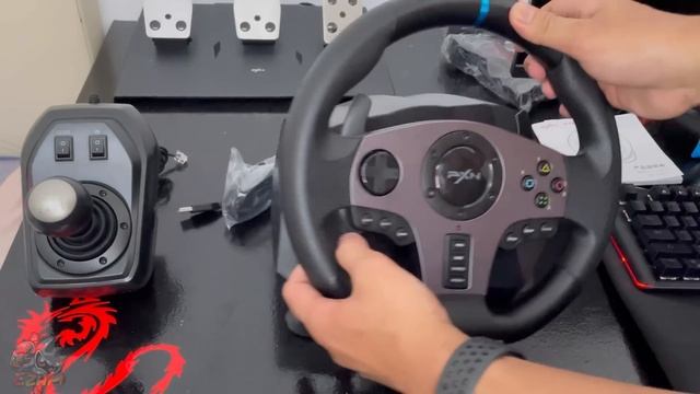 PXN V9 Steering Wheel UNBOXING