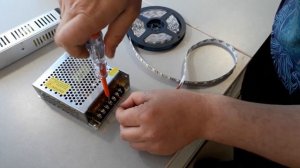 Светодиодная лента подключение. Одноцветная светодиодная лента подключение.