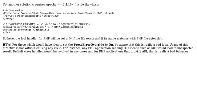 DevOps & SysAdmins: Apache 2.4 + PHP-FPM + ProxyPassMatch (13 Solutions!!) смотреть онлайн