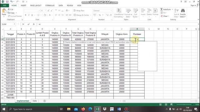 [TIF 2020] Modul 1: Mengolah dan Memvisualisasikan Data Sederhana Menggunakan Microsoft Excel 2016 смотреть онлайн