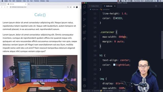 CSS Calc смотреть онлайн