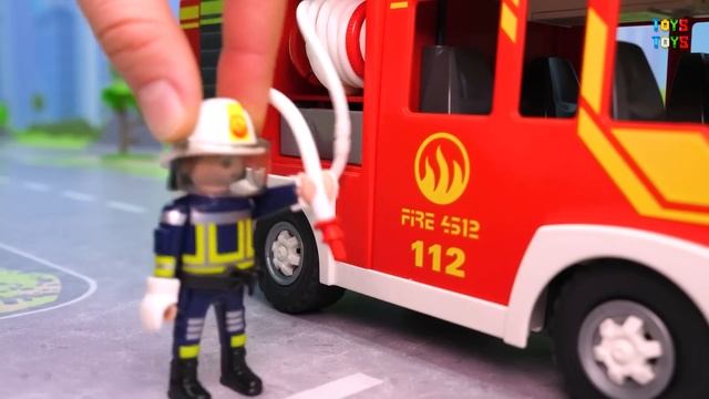 Грузовик Бульдозер Самосвал Пожарная машина Полиция Мусоровоз - для мальчиков. Распаковка 2023. смотреть онлайн