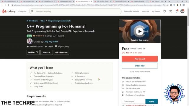 09 Development Courses For Free | Online Programming Courses with Certification 2020 | The Techire смотреть онлайн