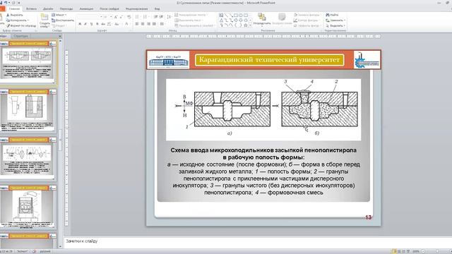 Лекция 13 Суспензионное литье