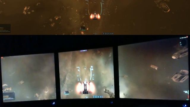 Black Prophecy - CAM-View+3 Monitors - Closed Beta [Eyefinity 2xHD5850] смотреть онлайн