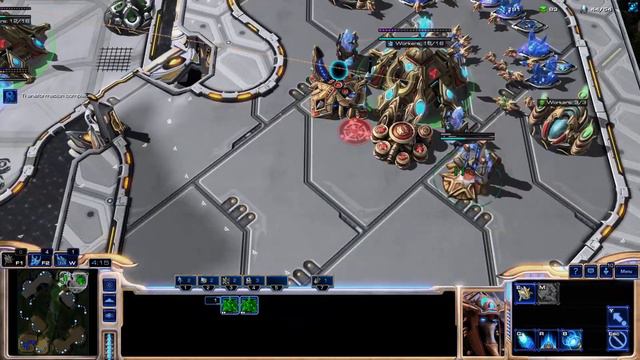 【StarCraft 2】Ranked 1v1 (PvT) ► Diamond 2 ★ Widow Mines Drop Management ║#254║ смотреть онлайн