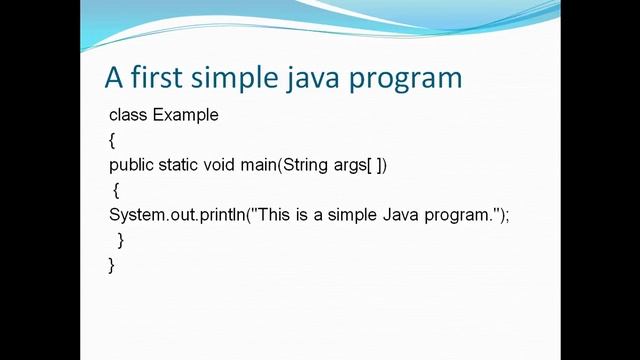 explaining the first java program || latest update 2017 смотреть онлайн