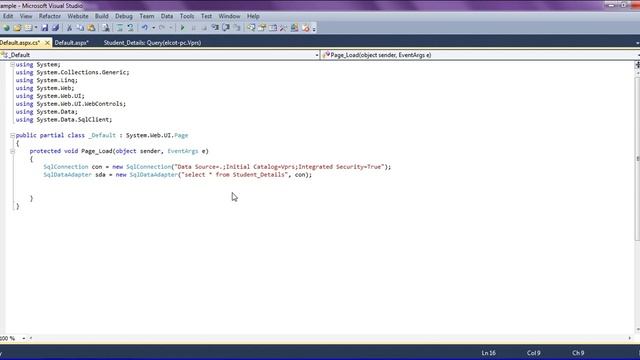 Asp.net Gridview Control using C# Part-1 смотреть онлайн