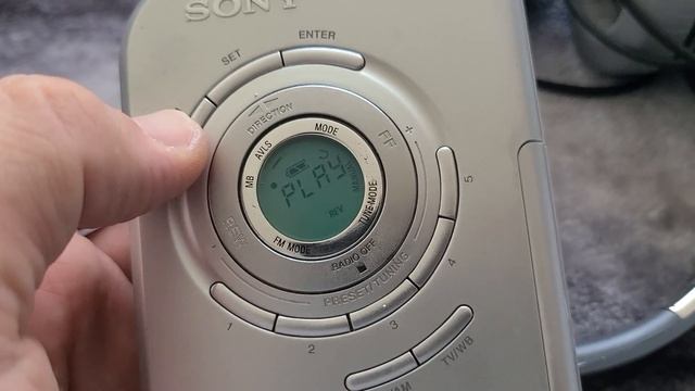 SONY WM-FX495 Demo смотреть онлайн