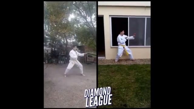 Diamond League / Liga Diamante Taekwondo / Juveniles Amarillo/Verde Formas ITF смотреть онлайн