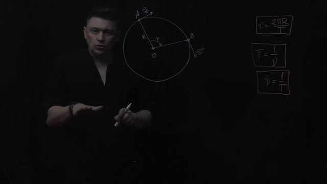 Равномерное движение по окружности. смотреть онлайн
