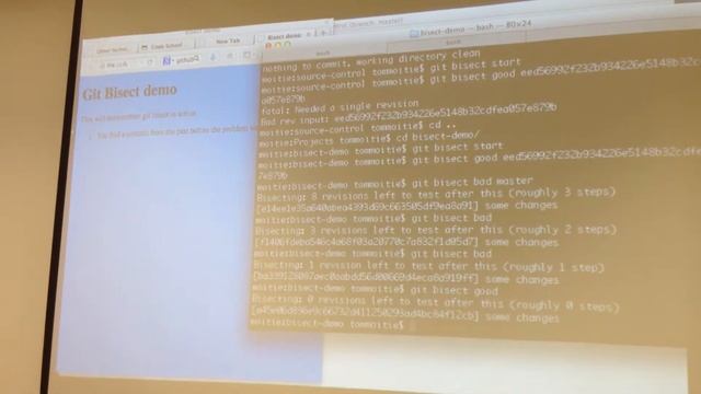 McrFRED - 03 - git bisect demo смотреть онлайн