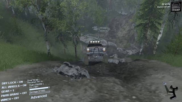 SpinTires | Planz 4x4 | Map Mod | SID Ford Bronco смотреть онлайн
