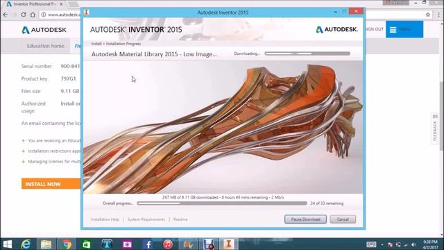 How to Download/Install Autodesk Inventor 2015 смотреть онлайн