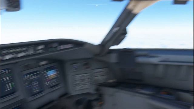 Microsoft Flight Simulator EGLL/HEATHROW до UMMS/MINSK-2: 1062.7 миль CRJ 700 смотреть онлайн