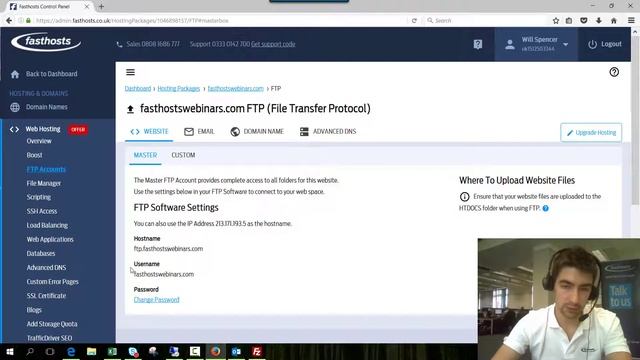 FTP details for your website смотреть онлайн