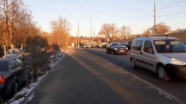 Москва 3446 Троекуровский проезд зима день смотреть онлайн