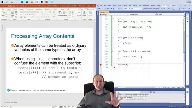 C++ Arrays смотреть онлайн