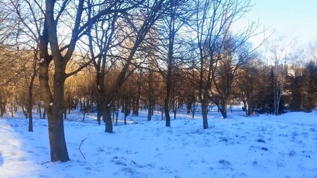 парк Курасовщина, Солнечная долина, Рождество 2015, Минск, Беларусь. -10С, ч. 3, HD смотреть онлайн