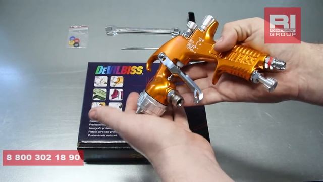 Краскопульт GTI-PRO Lite PROPL-TE40-14 DeVILBISS смотреть онлайн