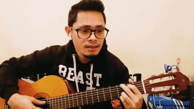 PERFECT (Ed Sheeran) || UNPERFECT (Anton Tajale) || BASIC GUITAR CHORDS || NEVER MIND THE FALSETO. смотреть онлайн