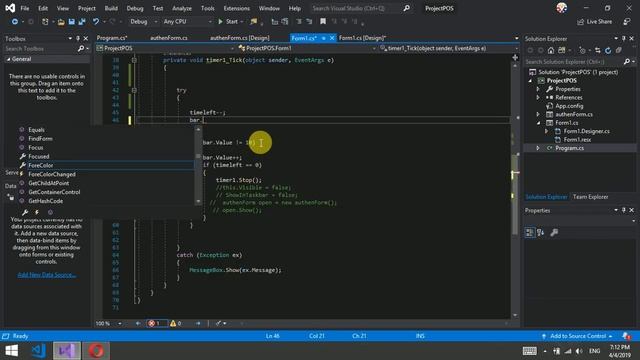 C# (Visual Studio) - Change Color of Progress Bar смотреть онлайн