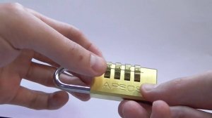 Как поменять код навесного кодового замка