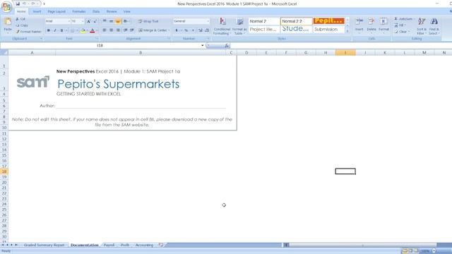 New Perspectives Excel 2016 Module 1: SAM Project 1a #newperspective #module1 #samproject1a смотреть онлайн