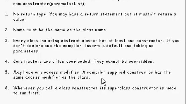 Java Tutorial 19.01: Constructors and Initialization смотреть онлайн