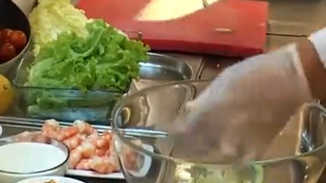 Салат с креветками маринованными грибами смотреть онлайн