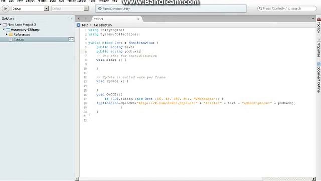 Unity3d+VK Запрос на стену с текстом смотреть онлайн