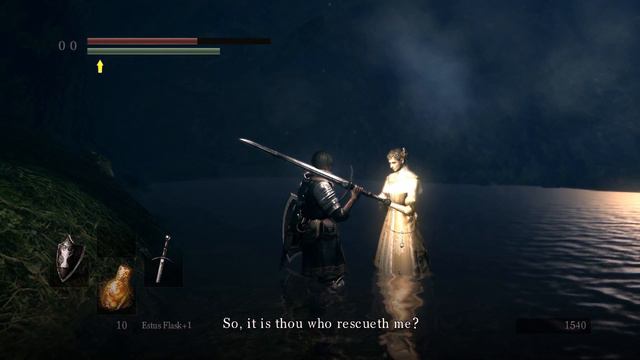 Dark Souls - Miniboss - Golden Crystal Golem - Darkroot Basin смотреть онлайн