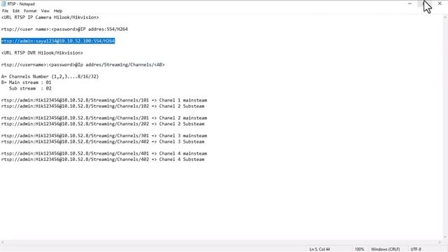 RTSP DVR Dan IP Camera HIKVISION,HILOOKVISION