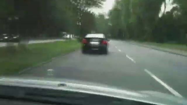 Mercedes W203 C200 Kompressor Vs W203 C230 Kompressor Race