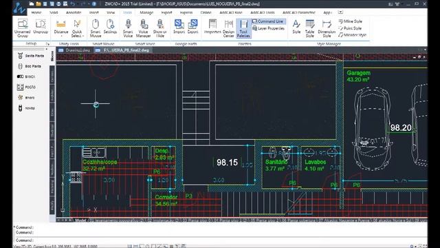 Como utilizar o TOOL PALETTES para ser mais produtivo no seu Software CAD смотреть онлайн