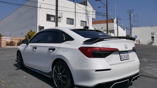 Clean 2022 Honda Civic Sedan Ricer Mods! Part 2! смотреть онлайн