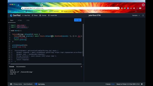 Asynchronous Functions & The Future Object - Flutter | Dart ~ Episode 1.5 смотреть онлайн
