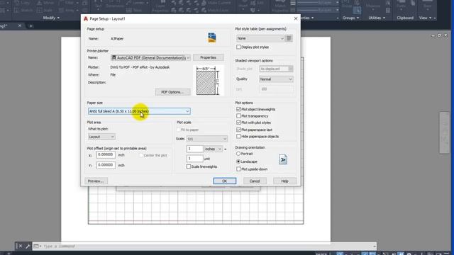 AutoCAD 2020 2D tutorial - Page setup and page setup manager смотреть онлайн