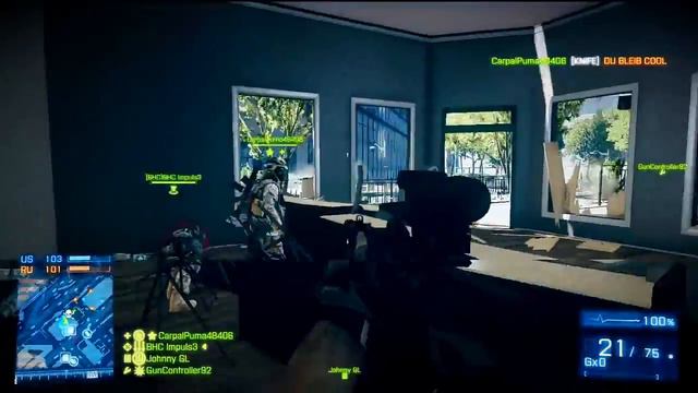Back on Battlefield 3 Part 4 Using the SKS as a FAL) смотреть онлайн