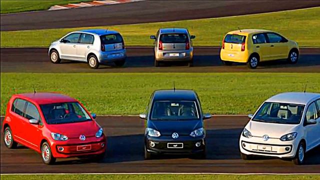 R$ 28.300 2 portas-R$ 30.300 4 portas Volkswagen Move Up! 2014 aro 14 1.0 EA211 12v 82 cv смотреть онлайн