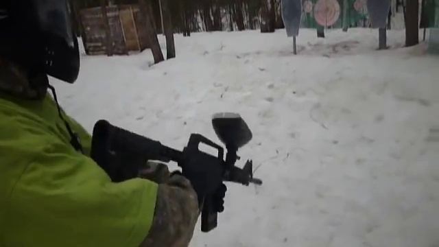 Автоматический пейнтбольный маркер смотреть онлайн