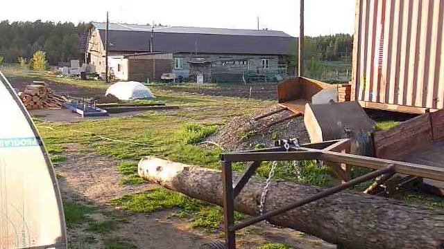 САМОДЕЛЬНАЯ ТЕЛЕГА ДЛЯ ПЕРЕВОЗА ДЛИННЫХ БРЕВЕН (часть-3) смотреть онлайн