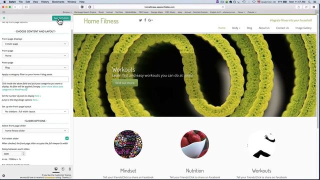 Front page layout options in WordPress смотреть онлайн