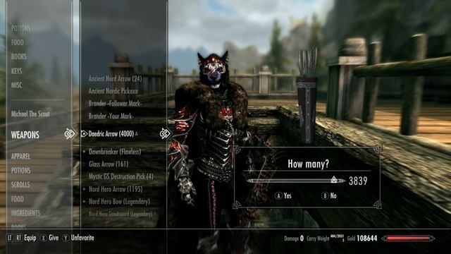 Helgatheangel Plays Skyrim - Michael The Scout - 49. Royal Daedric Armor For Michael And Inigo смотреть онлайн