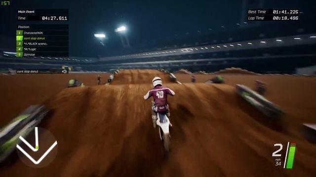 Custom Track Online BATTLE | Monster Energy Supercross the Game | The DonutMX-POUND смотреть онлайн