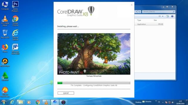 Gimana Cara instal Corel DRAW X8 di windows 7 смотреть онлайн